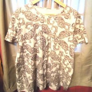 Croft & Barrow short sleeve dressy t-shirt